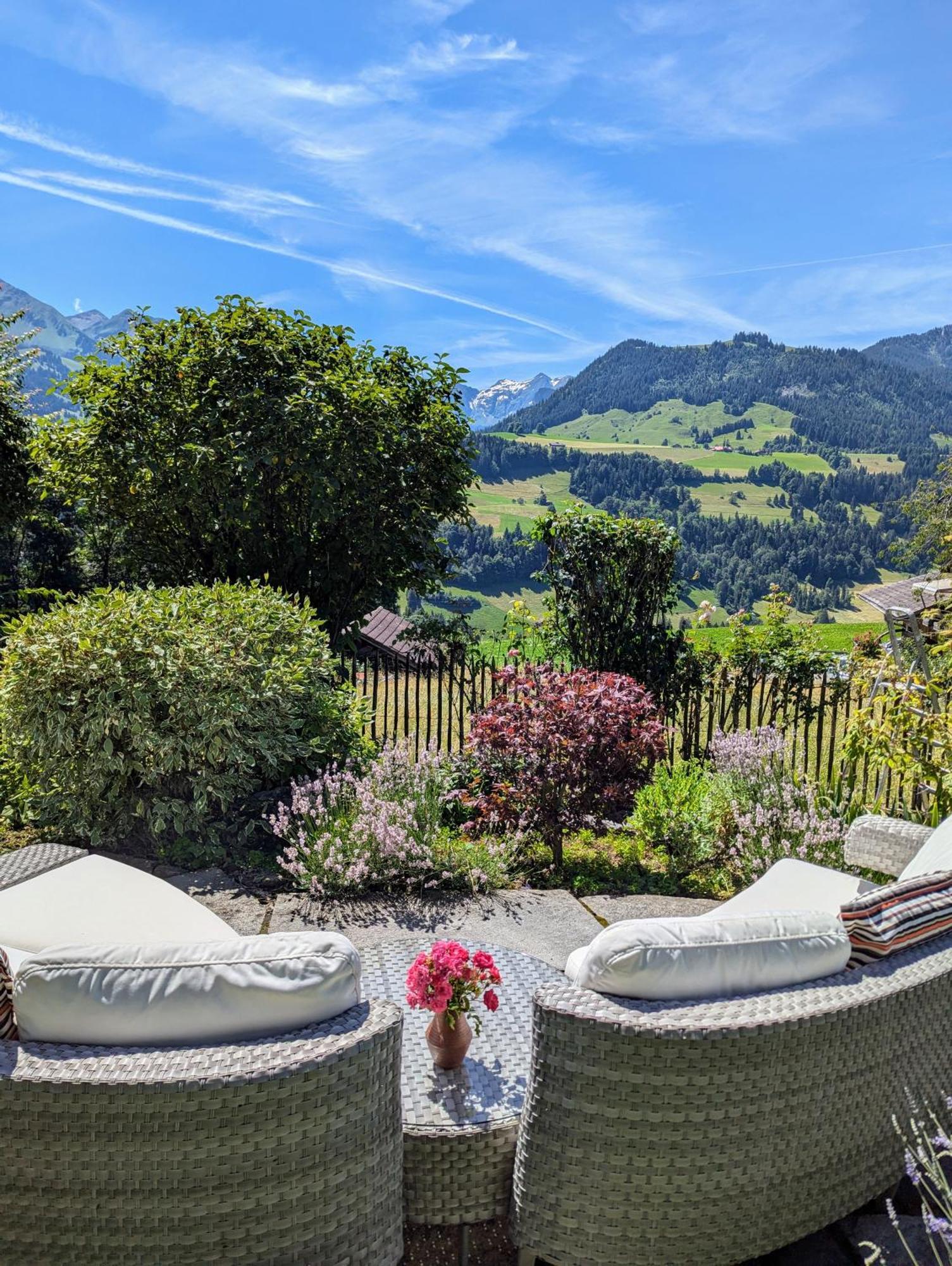 Swiss Mountain-Valley View Lodge Erlenbach im Simmental Exterior foto