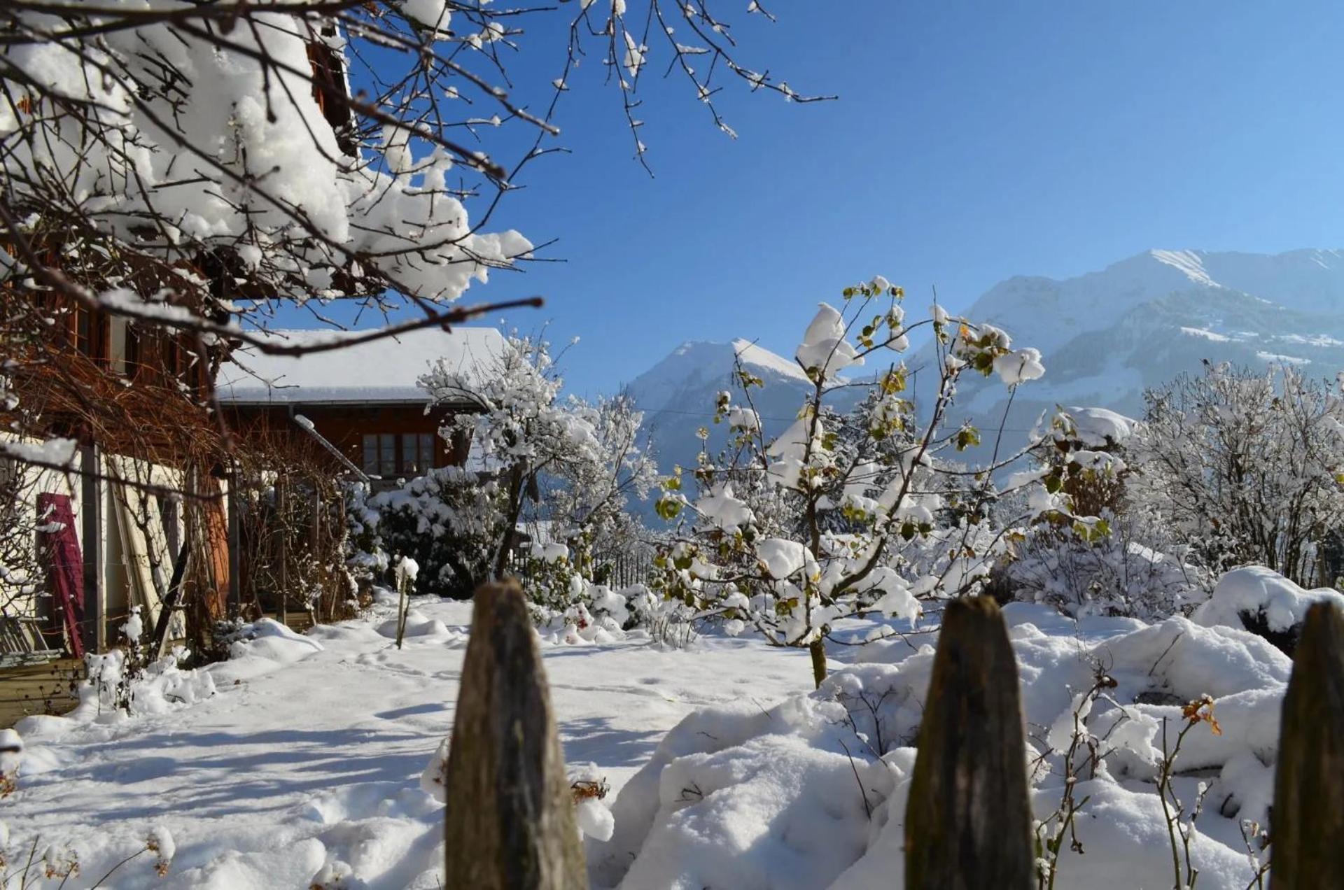 Swiss Mountain-Valley View Lodge Erlenbach im Simmental Exterior foto