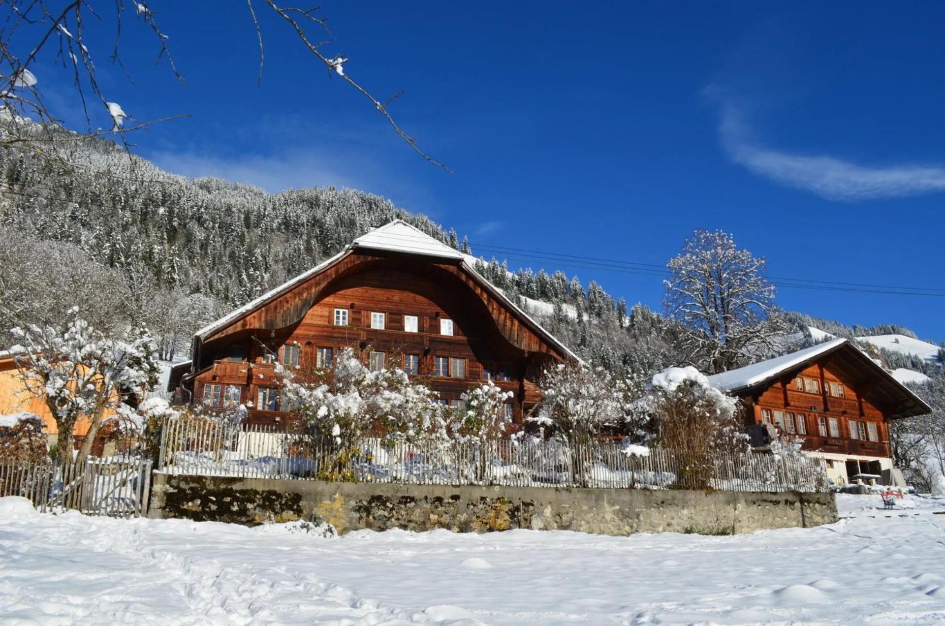 Swiss Mountain-Valley View Lodge Erlenbach im Simmental Exterior foto